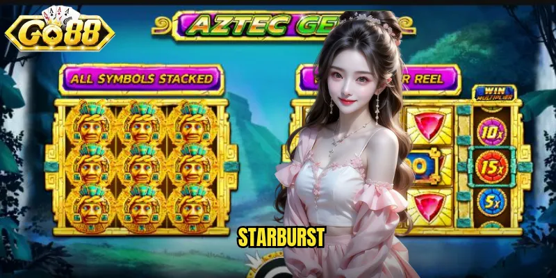 Starburst Go88 BG - Vụ Nổ Ngôi Sao Với Phần Thưởng Ánh Sáng 1 Starburst