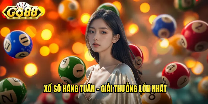 Xổ Số Hàng Tuần Go88 BG - Giải Jackpot Khủng Mỗi Tuần 2 Xổ số hàng tuần - Giải thưởng lớn nhất